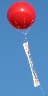 inflatable helium balloons