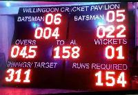 Ae Special Cricket L.E.D. Score Board ( Red Color )