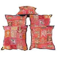 Sanganeri Design Sequin N Patchwork Cushion Covers 409