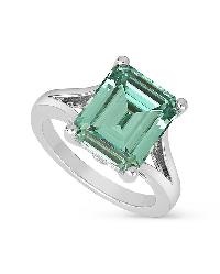 Green Moissanite Diamond
