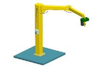 Twin Arm Pillar Mounted Crane