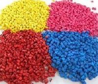 Colourful Reprocessed Plastic Granules