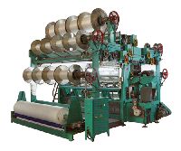 double needle bar warp knitting machine