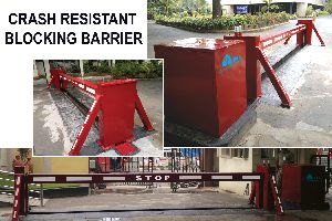 Crash Resistant Blocking Barrier