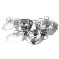 Stainless Steel Serving Bowl Set