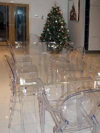 Acrylic Dining Table Set