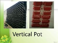 Vertical pots