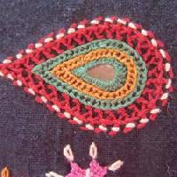 Hand Embroidered Textile
