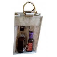 jute wine bottle carriers bags