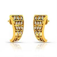 Greaves Diamond Gold Earrings