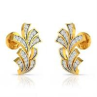 Tannenbay Diamond Gold Earrings