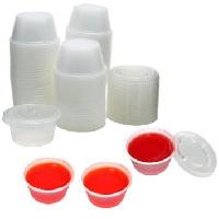 plastic jelly cup