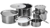 stainless steels cooking pots