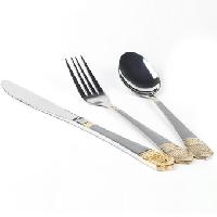 gold plated ss cutlery
