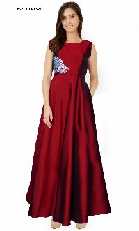 G-06 Paris Maroon Gown