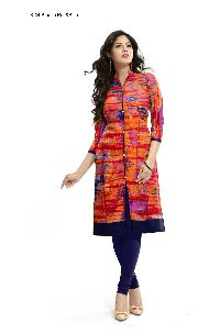 K-34 Breeze Blue Kurti