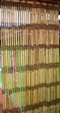 bamboo door