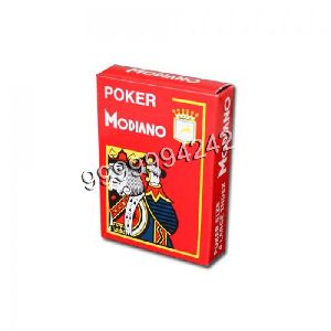 Modiano Cristallo Four PIP Playing Cards
