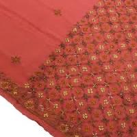 hand embroidery silk saree