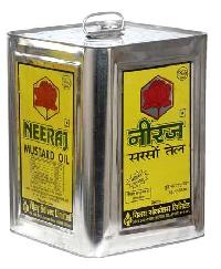 Mustard Oil (Neeraj Band - Tin Container) 15 Ltr.