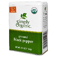 organic black pepper