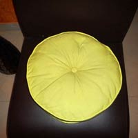 Cotton Duck Round Box Cushion