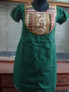 Kurti With Patch - 002