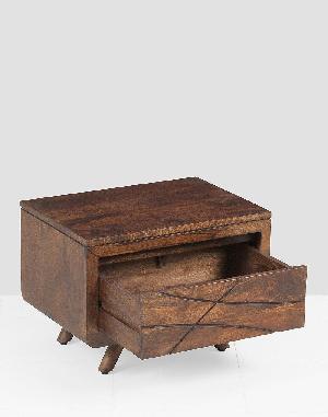 Acacia Wood Bedside Table (RHP-BEDSIDE-002)