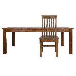 Sheesham Wood Dining Table Set (RHP-DINING-004)
