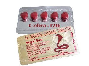 COBRA VEGA EXTRA 120MG TABLETS