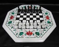 Marble Inlay Chess