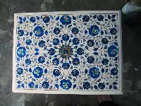 Rectangle Marble Inlay Table Top