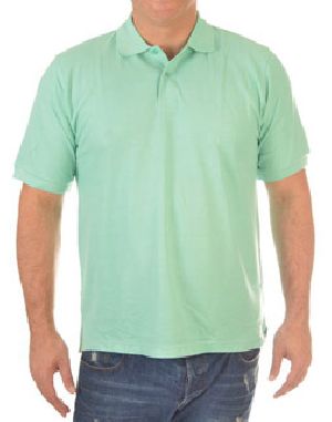 Mens Plain Half Sleeve Polo T-Shirts