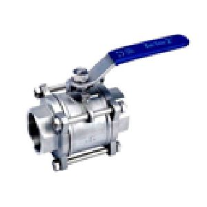 3 PCS Soft Seated SCRD/SW End Ball Valve