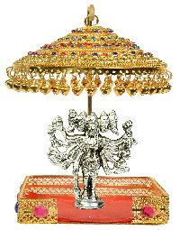 Parad Panchmukhi Hanuman Idol