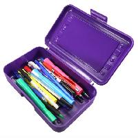 plastic pencil box