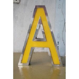 Acrylic Steel Advertising Letters