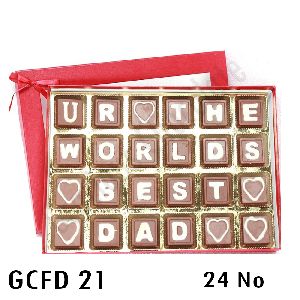 Fathers Day Chocolate Message Box
