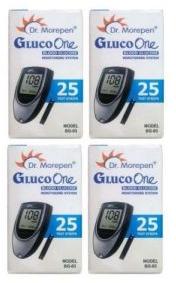 Dr.Morepen Gluco One BG 03 Test Strips 25x4