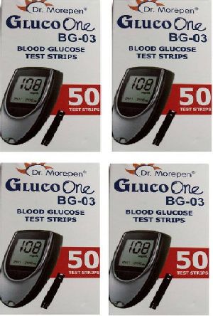 Dr.Morepen Gluco One BG 03 Test Strips 50x4