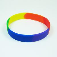 Multi Color Silicone Wristband