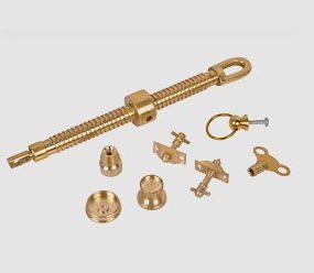 Polished Brass Decorative Parts, For Decoration, Household, Feature : Attractive Pattern, Fine Finished