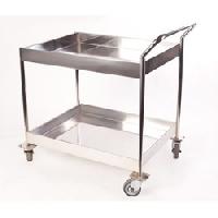 stainless steel kitchen trolley