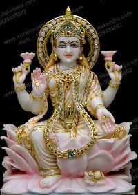 Marble Laxmi Maa Statues