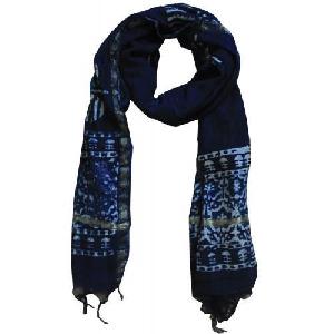 Indigo Chanderi Dupatta