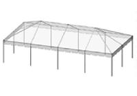 Rectangular frame tent