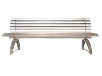 Steel Park Bench