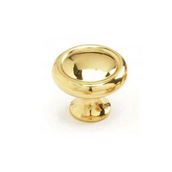 Lacquered Brass Cabinet Knobs