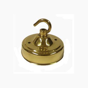 Polished Brass Ceiling Hooks
