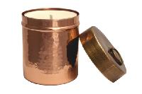 Copper Candle Jars
